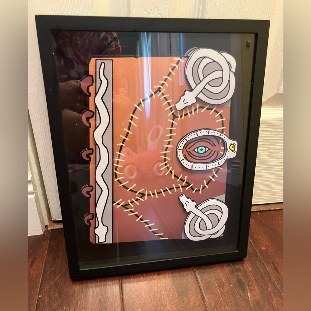 Hocus Pocus Framed Book Pop Art